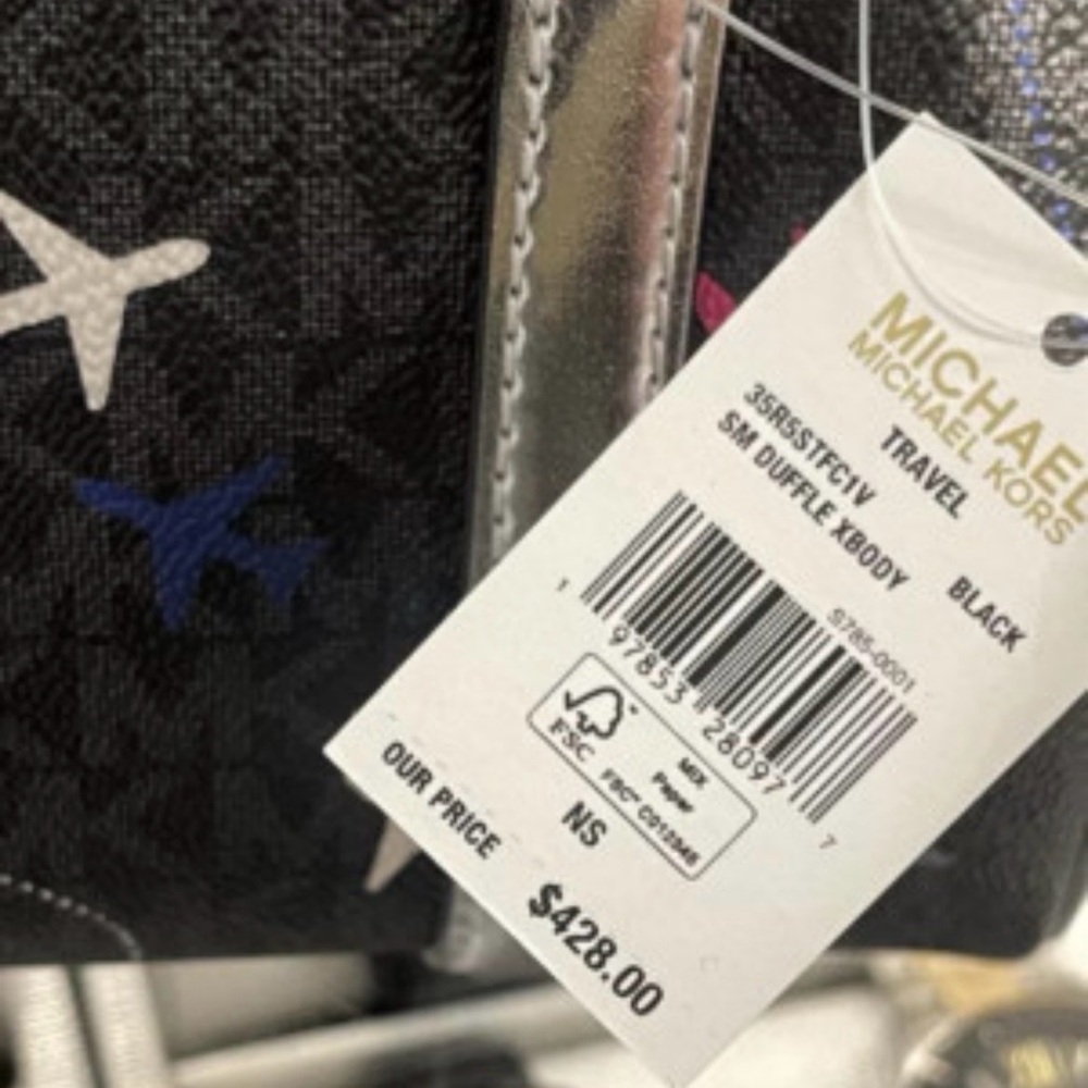 LOW START Michael Kors Travel Small Duffle Crossbody Bag - Picture 5 of 5